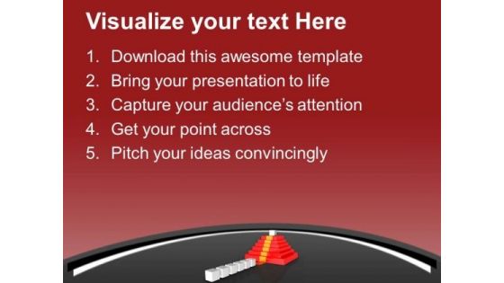Climbing The Career Ladder Business Concept PowerPoint Templates Ppt Backgrounds For Slides 0313