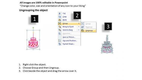 Clown Teddy Bear Gifts PowerPoint Clipart Graphics Slides