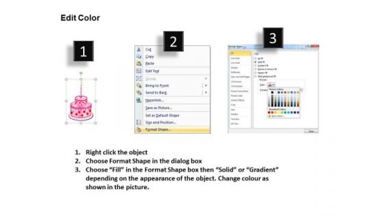 Clown Teddy Bear Gifts PowerPoint Clipart Graphics Slides