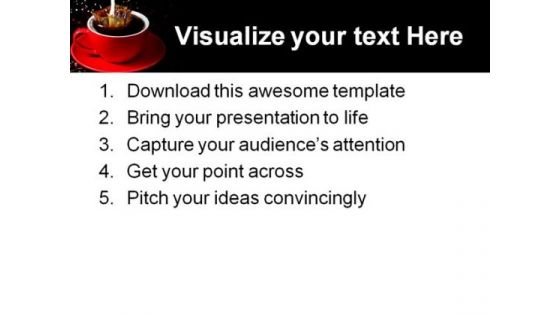Coffee Food PowerPoint Templates And PowerPoint Backgrounds 0511