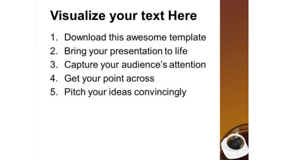Coffee Food PowerPoint Templates And PowerPoint Themes 0512