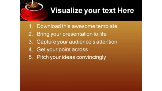 Coffee Food PowerPoint Themes And PowerPoint Slides 0511