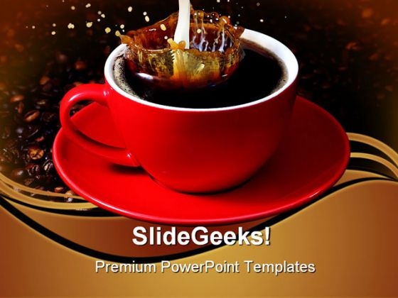 Coffee Food PowerPoint Themes And PowerPoint Slides 0511