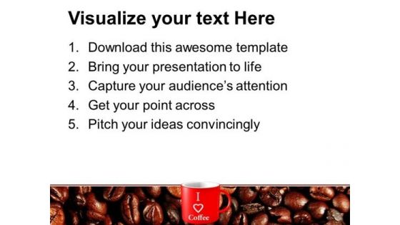 Coffee Refreshment Drink PowerPoint Templates And PowerPoint Themes 0812