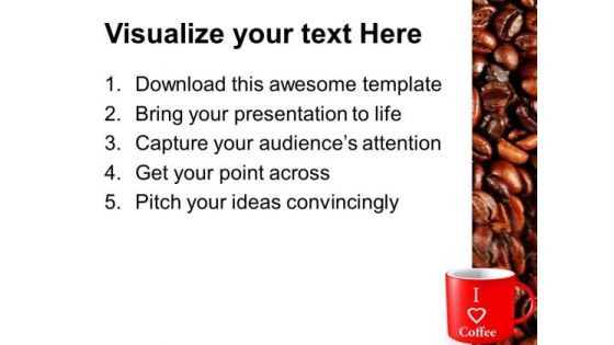 Coffee Refreshment Drink PowerPoint Templates And PowerPoint Themes 1012
