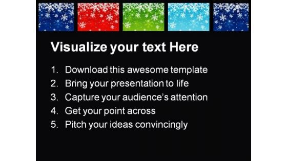 Color Christmas Background PowerPoint Templates And PowerPoint Backgrounds 0611