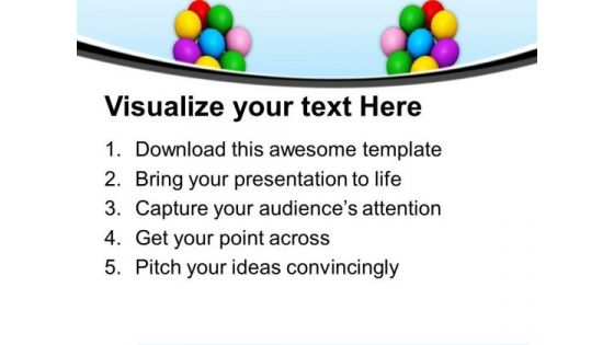 Colorful Balloons Festival Celebration Birthday PowerPoint Templates Ppt Backgrounds For Slides 1212