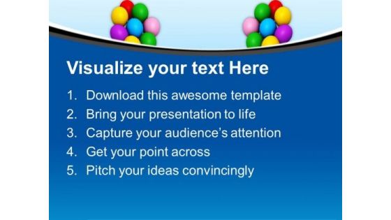 Colorful Balloons Festival Celebration Birthday PowerPoint Templates Ppt Backgrounds For Slides 1212