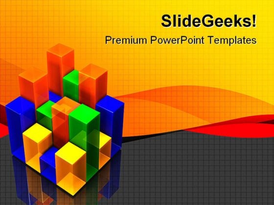 Colorful Bar Chart Business PowerPoint Templates And PowerPoint Backgrounds 0811
