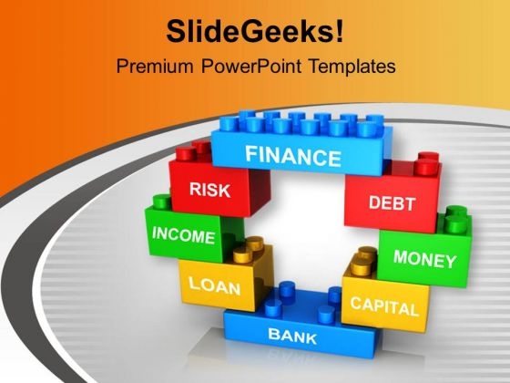 Colorful Blocks Business Concepts PowerPoint Templates Ppt Backgrounds For Slides 0713