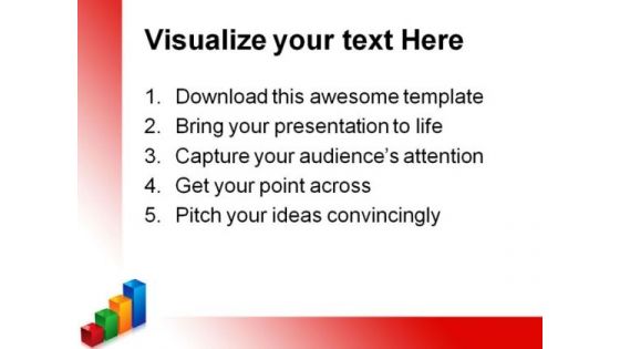 Colorful Graph Success PowerPoint Templates And PowerPoint Backgrounds 1211