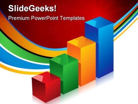 Colorful Graph Success PowerPoint Templates And PowerPoint Backgrounds 1211