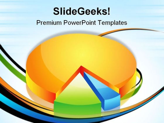 Colorful Pie Business PowerPoint Templates And PowerPoint Backgrounds 1211
