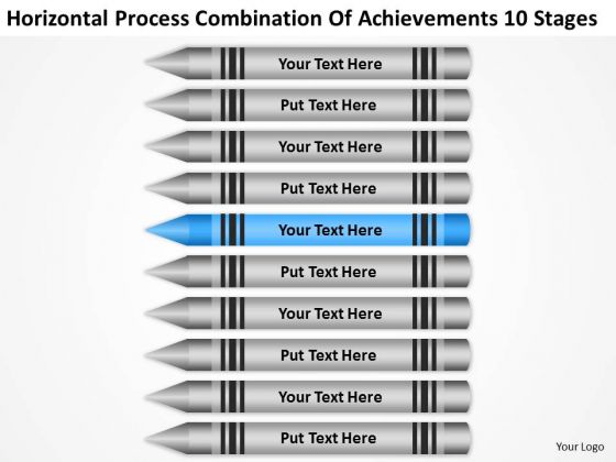 Combination Of Acheivements 10 Stages Ppt Massage Business Plan PowerPoint Slides