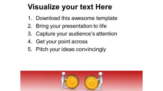 Combind The Efforts For Success PowerPoint Templates Ppt Backgrounds For Slides 0513