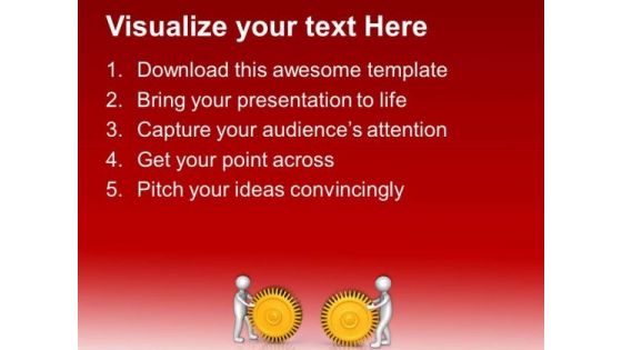 Combind The Efforts For Success PowerPoint Templates Ppt Backgrounds For Slides 0513