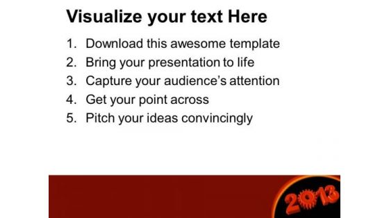 Coming New Year Teamwork Concept PowerPoint Templates Ppt Backgrounds For Slides 0413