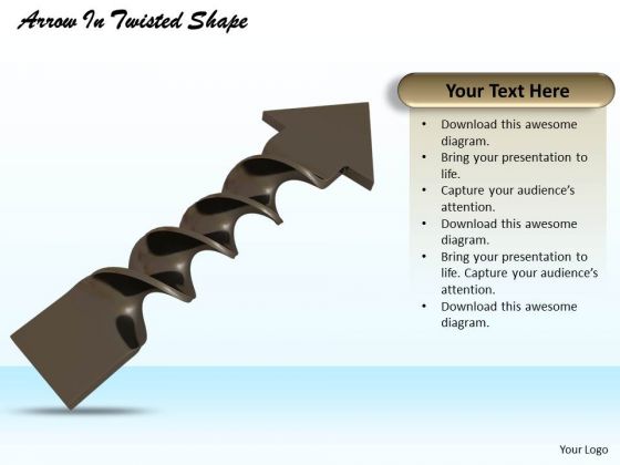 Company Business Strategy Arrow Twisted Shape Pictures