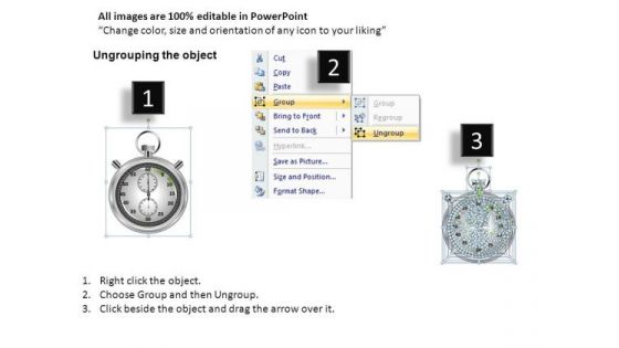 Competition Stopwatch 3 PowerPoint Slides And Ppt Diagram Templates