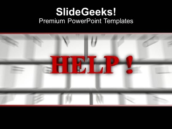 Computer Phobia Help Technology Internet PowerPoint Templates Ppt Backgrounds For Slides 0113