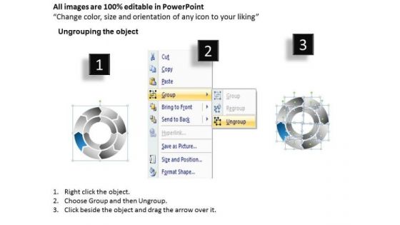 Concentric Circular Process Chart Ppt How To Business Plan PowerPoint Templates