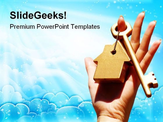 Concept Of Home Ownership Security PowerPoint Templates And PowerPoint Backgrounds 0211