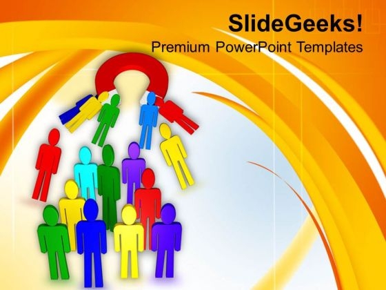 Concept Of Horseshoe Winner Communication PowerPoint Templates Ppt Backgrounds For Slides 0713
