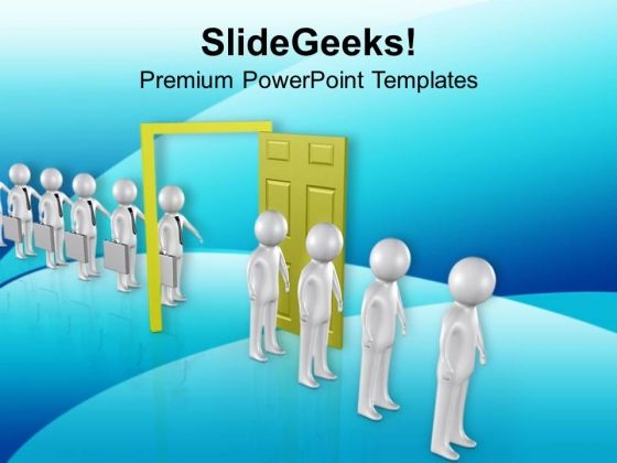 Concept Of Unemployment Depression PowerPoint Templates Ppt Backgrounds For Slides 0613