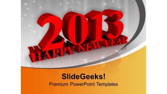 Concept Of Upcoming New Year PowerPoint Templates Ppt Backgrounds For Slides 0113