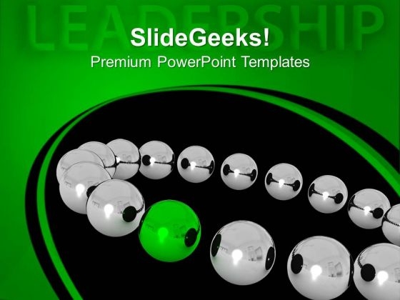 Concept Teamwork Leadership PowerPoint Templates And PowerPoint Themes 0812