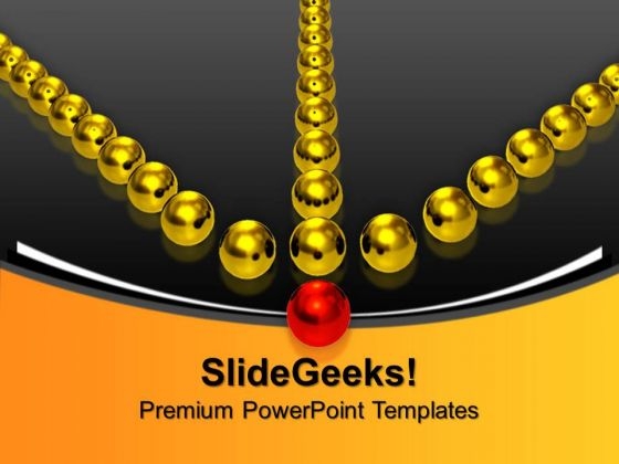 Conceptual Image Of Teamwork Leadership PowerPoint Templates And PowerPoint Themes 0912