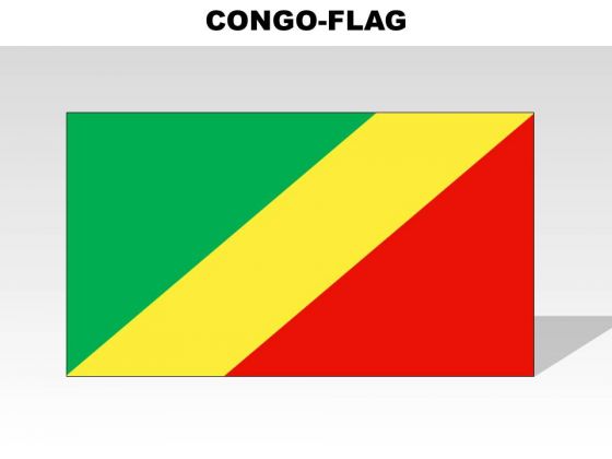 Congo Country PowerPoint Flags