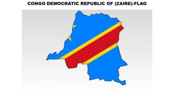 Congo Democratic Republic Of Zaire Country PowerPoint Flags