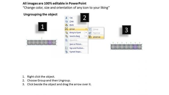 Consistent Way To Represent The Steps Flow Chart System PowerPoint Slides
