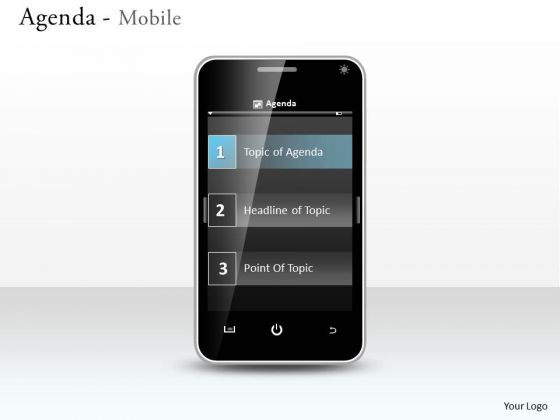Consulting Diagram Agenda Mobile Marketing Diagram