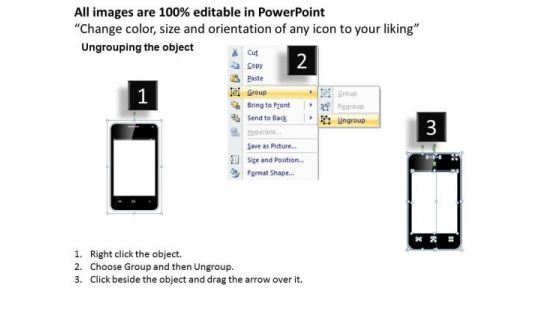 Consulting Diagram Agenda Mobile Marketing Diagram