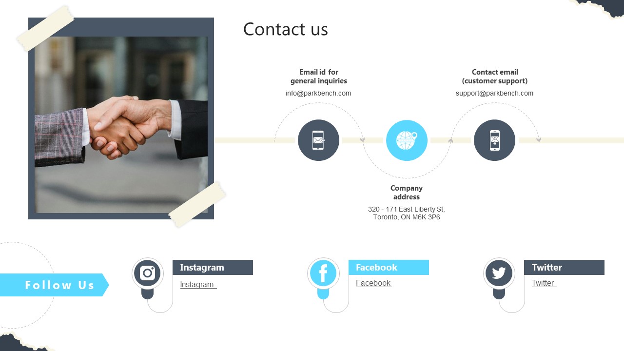 Contact Us Real Estate Platform Investor Funding Elevator Pitch Deck