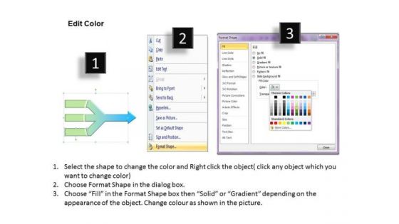 Converging Arrows PowerPoint Presentation Template