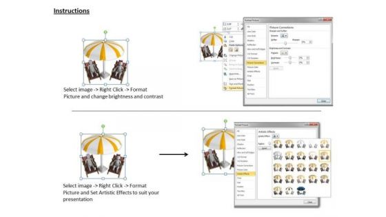 Corporate Business Strategy 3d Couple On Tropical Beach Character Modeling