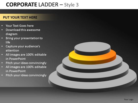 Corporate Ladder Style 3 Ppt 5