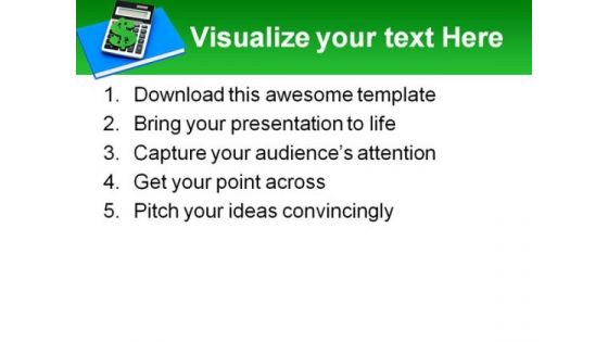 Cost Of Education Money PowerPoint Template 1110
