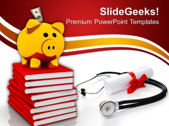 Cost Of Education Savings Future PowerPoint Templates Ppt Backgrounds For Slides 0213