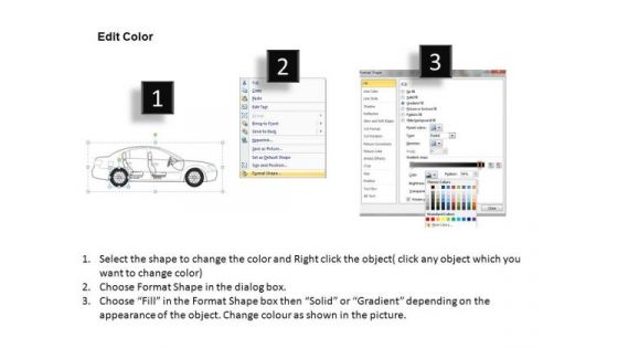 Costly Blue Family Car Side View PowerPoint Slides And Ppt Diagram Templates