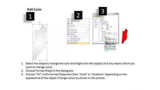 Country PowerPoint Maps Belize