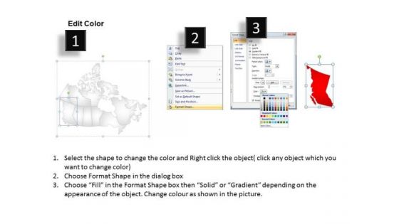 Country PowerPoint Maps Canada