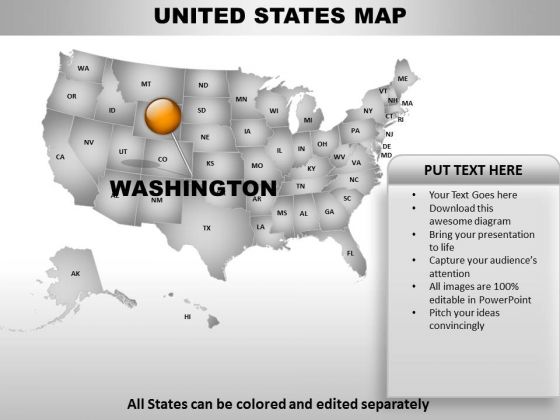 Country PowerPoint Maps United States