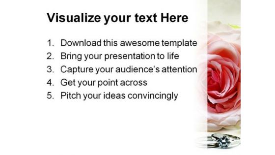 Couples Wedding PowerPoint Template 0610