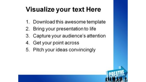 Creative Business PowerPoint Templates And PowerPoint Backgrounds 0711
