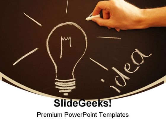 Creative Idea Future PowerPoint Template 1110