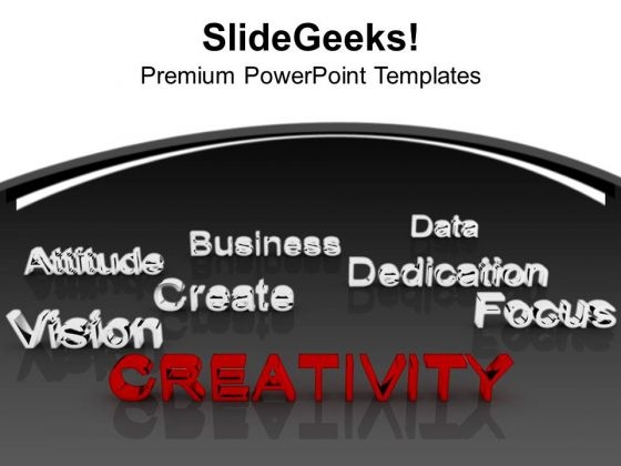 Creativity At Forefront Concept Dedication PowerPoint Templates Ppt Backgrounds For Slides 1112